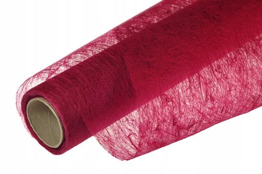 Flizelina FIZELINA polska PREMIUM 50 cm x 8 y gładka BORDO