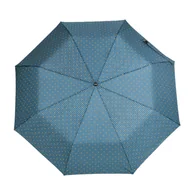 Parasole - Parasol damski Doppler Fiber Minore półautomatyczny składany niebieski - miniaturka - grafika 1