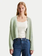 Swetry damskie - Marc O'Polo Denim Kardigan 500 0006 804 Zielony Loose Fit - miniaturka - grafika 1