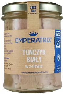 EMPERATRIZ Tuńczyk biały filety w zalewie 200 g (140 g) (słoik) - Konserwy i dania rybne - miniaturka - grafika 1