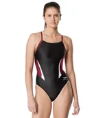 Stroje kąpielowe - Speedo Endurance+ Damski kostium kąpielowy, jednoczęściowy, skrzyżowane paski na plecach, wytrzymały, dla dorosłych, Team Colors - miniaturka - grafika 1