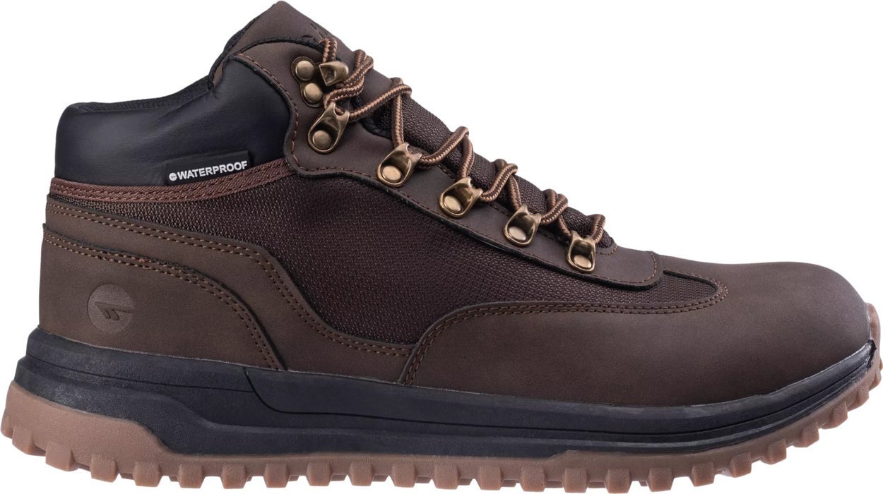Męskie buty Hi-tec RULEN MID WP dark brown/black rozmiar 43