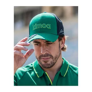 Czapka baseballowa męska zielona Alonso Kimoa Aston Martin F1 2023 - Baseball, krykiet, palant - miniaturka - grafika 4