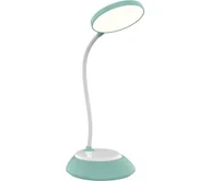 Lampy stojące - LED Ściemnialna akulumatorowa lampa stołowa VISUA LED/5W/5V 3000-5000K niebieska - miniaturka - grafika 1