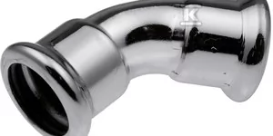 Kolano 45° Steel - 42 - Łączniki, trójniki, kształtki - miniaturka - grafika 1