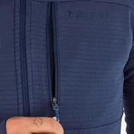 Bluzy sportowe męskie - Męska bluza trekkingowa MARMOT Preon Jacket - granatowa - miniaturka - grafika 1