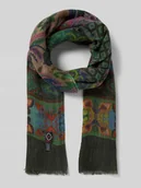 Apaszki i szaliki męskie - Szal z mieszanki wełny i kaszmiru - miniaturka - grafika 1