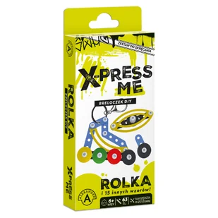 X-Press Me. Brelok DIY. Rolka - Zabawki kreatywne - miniaturka - grafika 1
