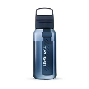 LifeStraw Go 2.0 Niebieska butelka filtrująca 1L Aegean Sea - Butelki filtrujące - miniaturka - grafika 2