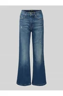 Spodnie damskie - Jeansy o rozkloszowanym kroju z przetarciami model Chrisi - Joop! - miniaturka - grafika 1