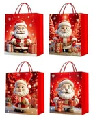 Długopisy - TOREBKA UPOMINKOWA ŚWIĄTECZNA WK 22434 L W&K Rozmiar 30-42-12 CM HIT 1 SZTUKA MIX - miniaturka - grafika 1