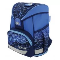 Plecaki szkolne i tornistry - Tornister Herlitz Ultralight Blue Shark - miniaturka - grafika 1