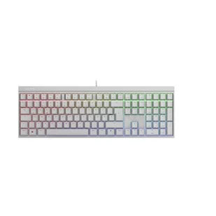 CHERRY MX 2.0S RGB klawiatura USB QWERTZ Niemiecki Biały G80-3821LWADE-0 - Klawiatury - miniaturka - grafika 1