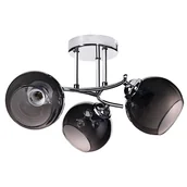 Lampy sufitowe - Lampa wisząca Paloma szara 3 x E27 Activejet - miniaturka - grafika 1