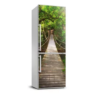 Naklejka fototapeta na lodówkę Most wiszący 70x190, Tulup - Naklejki na ścianę - miniaturka - grafika 1