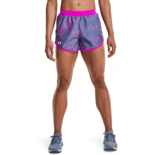 Spodenki krótkie damskie Under Armour Fly By 2.0 Printed Short - Spodenki damskie - miniaturka - grafika 1