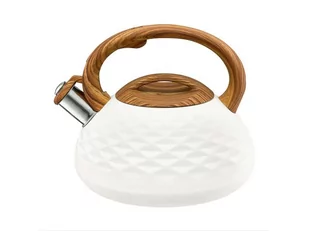 AMBITION Czajnik Golf 2,3 l bialy mat (37184) - Czajniki na gaz - miniaturka - grafika 1