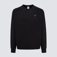 Bluzy męskie - NIKE BLUZA FDTN CREW BLK BLU SWEATSHIRT - miniaturka - grafika 1