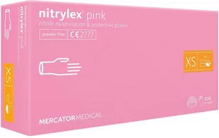 nitrylex® pink, rozmiar XS - Maseczki do twarzy nitrylex® pink, rozmiar XS - Maseczki do twarzy - miniaturka - grafika 1
