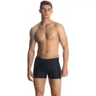 Kąpielówki męskie - Aqua-Speed, Kąpielówki męskie, Harry, czarno-czerwony, rozmiar XL - miniaturka - grafika 1