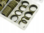 Narzędzia samochodowe - Geko Zestaw podkładek metalowo-gumowych 150szt. 20 - miniaturka - grafika 1