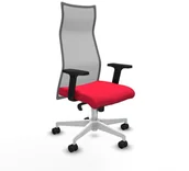 Fotele i krzesła biurowe - Krzesło Biurowe Piqueras y Crespo B2D026N Czerwony - miniaturka - grafika 1