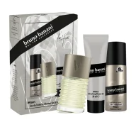 Zestawy perfum męskich - Bruno Banani Man woda toaletowa spray 50ml + żel pod prysznic 50ml + dezodorant spray 50ml - miniaturka - grafika 1