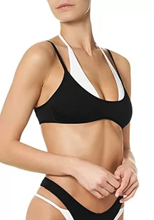 goldenpoint Bikini damski kostium kąpielowy, biustonosz dwuwarstwowy, czarny, 75B - Stroje kąpielowe - miniaturka - grafika 1