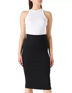 VERO MODA Damska spódnica ołówkowa Vmlavender Hw Pencil Skirt VMA Noos, czarny, L - Spódnice - miniaturka - grafika 1