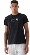 Koszulki męskie - Męska koszulka bawełniana 4F M2481 casualowy T-SHIRT sportowy R. XXL - miniaturka - grafika 1