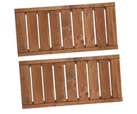 Meble modułowe i akcesoria - Półka Prosta 2 Szt Do Regału Drewnianego Lsr Brązowy 70X33 Cm Drewno Sosnowe / Wamar-Sosenka - miniaturka - grafika 1