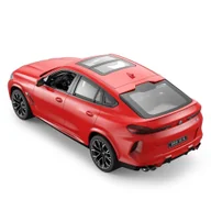 Zabawki zdalnie sterowane - BMW X6 M czerwony RASTAR model 1:14 Zdalnie sterowane auto + Pilot 2,4 GHz - miniaturka - grafika 1