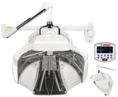 Sauny do włosów - Infrazon fryzjerski klimazon Ceres white wiszący do przyspieszania wzmacniania zabiegów pielęgnacyjnych włosów oraz do odbudowy koloryzacji ondulacji do salonu - miniaturka - grafika 1