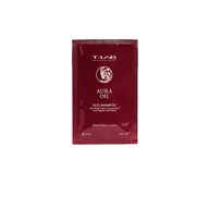 Szampony do włosów - T-LAB Professional Aura Oil Duo, szampon odżywczy, 15ml - miniaturka - grafika 1