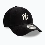 Czapki damskie - Czapka z daszkiem New Era Cord 9Forty New York Yankees black WYSYŁKA W 24H 30 DNI NA ZWROT - miniaturka - grafika 1