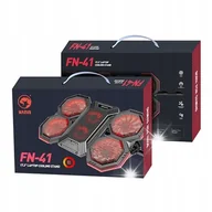 Podkładki chłodzące pod laptopa - Podstawa chłodząca pod notebooka Marvo FN-41, 6 wentylatorów - miniaturka - grafika 1