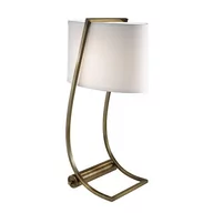 Lampy stojące - Elstead Lighting Lex Table Lamp Bali Brass FE/LEX TL BB Elstead lampa stołowa stylowa abażurowa FE/LEX TL BB) - miniaturka - grafika 1