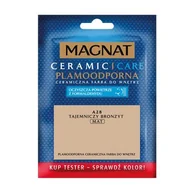 Farby wewnętrzne - MAGNAT Farba ceramiczna Care Plamoodporna TESTER a28 tajemniczy bronzyt 30 ml - miniaturka - grafika 1