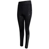 Spodnie sportowe damskie - Damskie legginsy Dare 2b Shine Bright Legging Rozmiar: XL / Kolor: czarny/szary - miniaturka - grafika 1