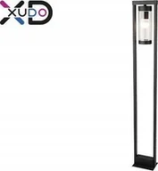 Lampy ogrodowe - LVT XD-QA121B lampa stojąca ogrodowa IP44 1x60W E27 czarna/transparentna - miniaturka - grafika 1
