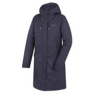 Kurtki i kamizelki sportowe damskie - Płaszcz damski Husky Narvik L Rozmiar: L / Kolor: ciemnoniebieski - miniaturka - grafika 1