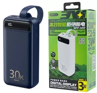 Powerbanki - Power Bank Remax Rpp-522 30000Mah Usb-C Led 2X Usb  22.5W - miniaturka - grafika 1