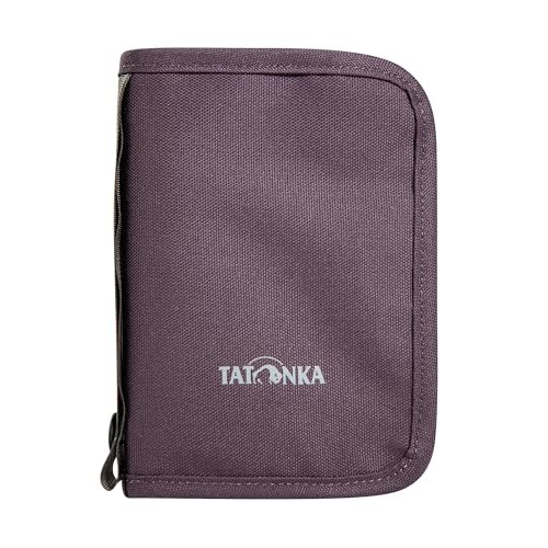 Tatonka Travel Zip M RFID B – portfel podróżniczy/etui na paszport z atestem TÜV blokerem RFID – zapewnia miejsce na paszport, karty kredytowe, dokumenty podróży itp. – 17 x 12 x 3 cm, Midnight
