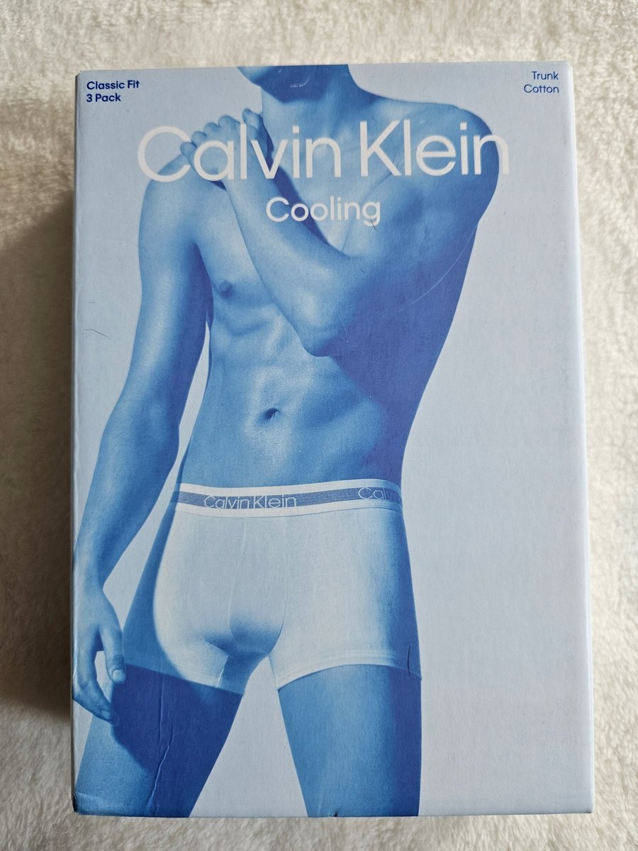 Calvin Klein Majtki Bokserki 3-pack 3 sztuki rozmiar M