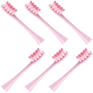 Końcówki do szczoteczek elektrycznych - 6x końcówki RÓŻOWE do szczoteczki sonicznej Oclean SE / X / X PRO / X PRO Elite / X PRO Digital / X10 / One / Air / Z / F1 / FLOW / Endurance - Rept.. - miniaturka - grafika 1