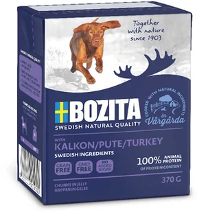 Zestaw Bozita w galarecie, 24 x 370 g - Indyk - Mokra karma dla psów - miniaturka - grafika 1