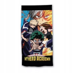 HERO ACADEMIA DUŻY RĘCZNIK NA BASEN PLAŻA 70X140 - Okrycia kąpielowe dla dzieci - miniaturka - grafika 1