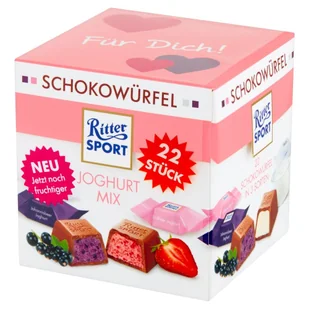 Ritter Sport 176g Joghurt Czekoladki - Bombonierki i czekoladki - miniaturka - grafika 1