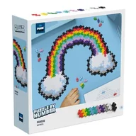 Klocki - Klocki Plus-Plus Puzzle By Number - Tęcza 500el. - Plus-Plus - miniaturka - grafika 1