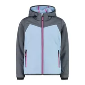 Kurtki i płaszcze dla dziewczynek - CMP Dziewczęca kurtka z kapturem ze stałym kapturem, kurtka softshellowa, uniseks, dla dzieci i chłopców - miniaturka - grafika 1